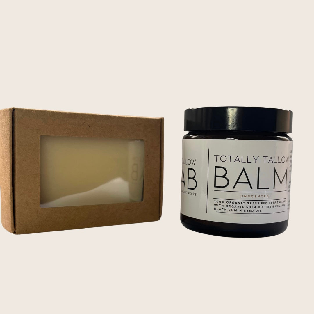 Tallow Balm & Tallow Soap Set
